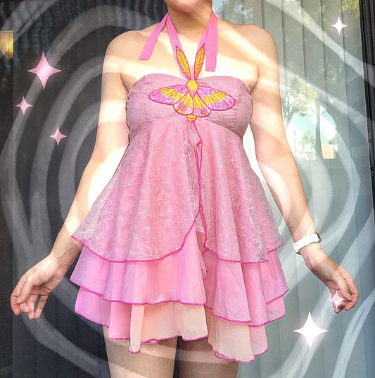 Rosy Maple Minidress