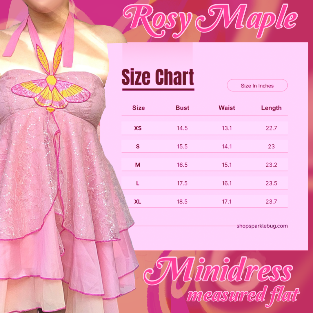 Rosy Maple Minidress